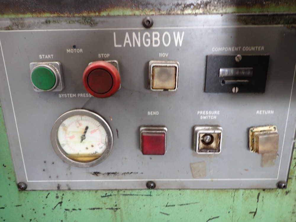 Langbow Twin Head Tube Bender - Tm32-2m