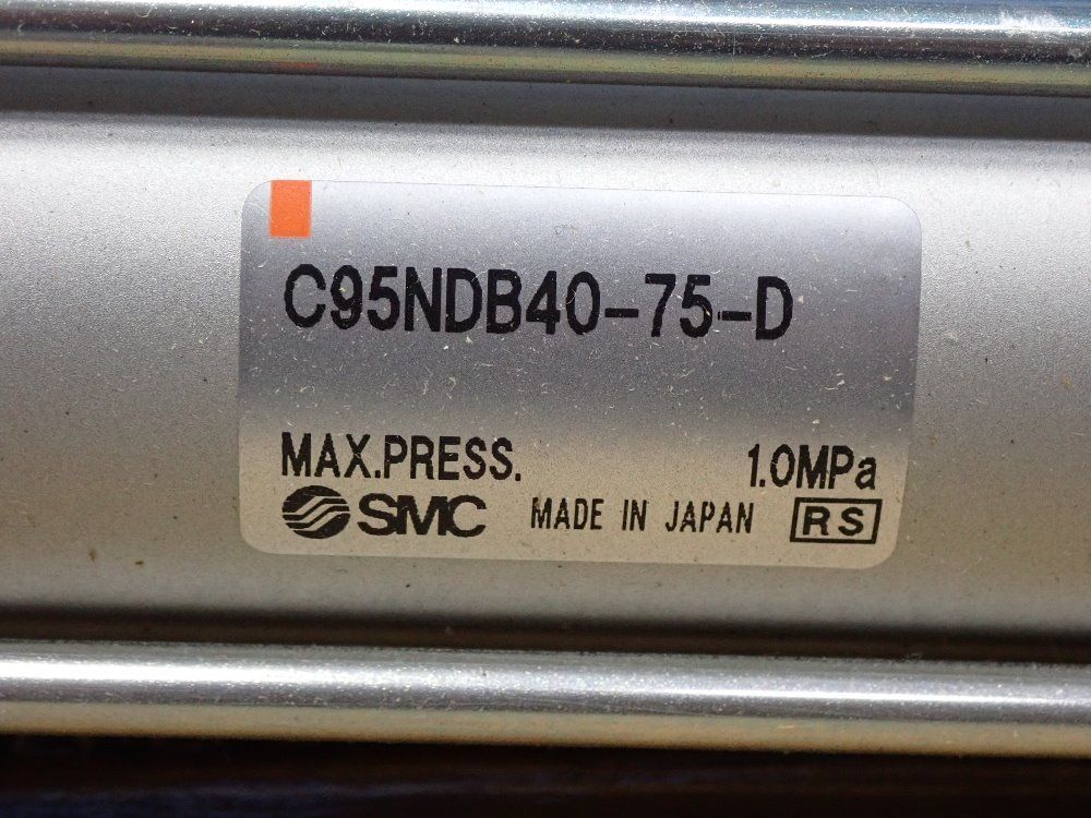 Smc 1.57" Bore Tie Rod Cylinder - C95ndb40-75-d