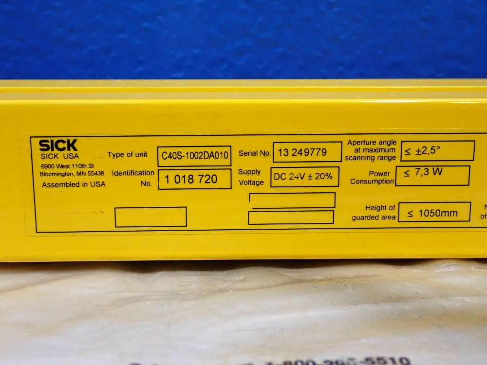 Sick Light Curtain - C4000