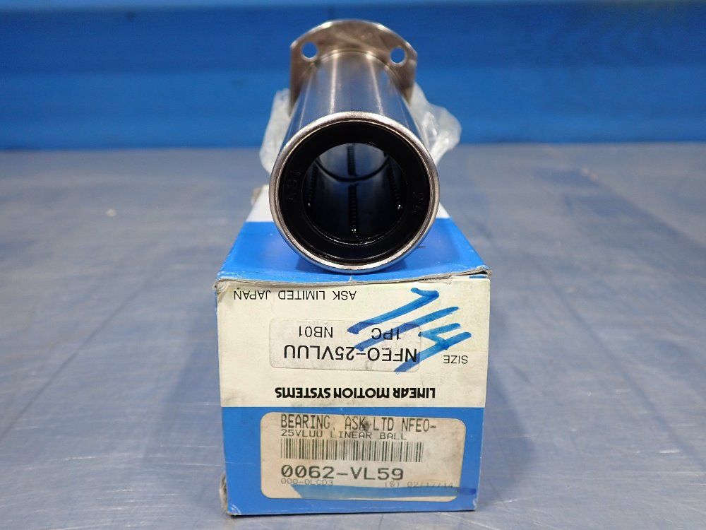 Ask 1"bore Flanged Linear Ball Bearing Bushing - Nfeo-25vluu