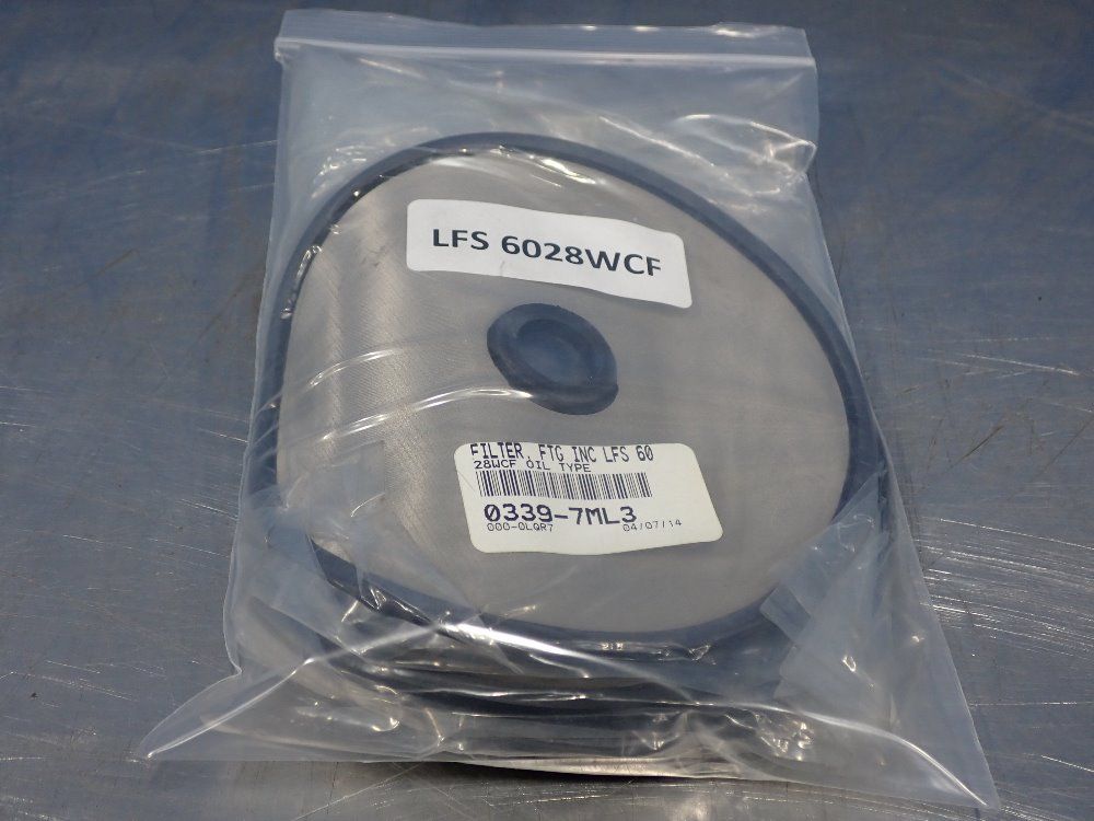 Ftg 6". 28 Micron Wire Cloth Filter - Lfs 6028wcf