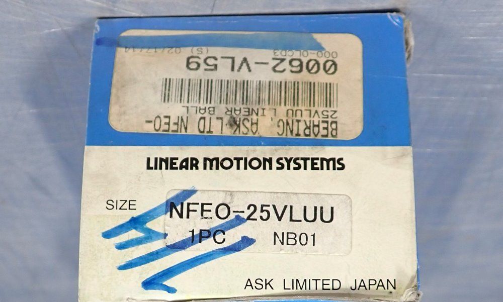 Ask 1"bore Flanged Linear Ball Bearing Bushing - Nfeo-25vluu