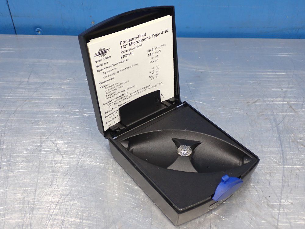 Bruel & Kjaer -36.8db Pressure-field 1/2" Microphone - 4192
