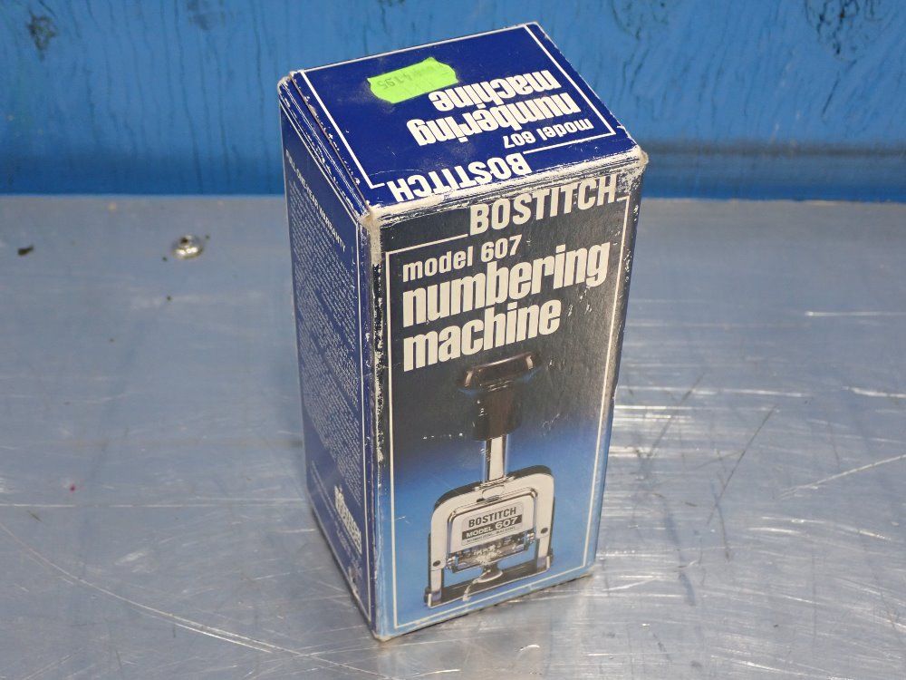 Bostitch Numbering Machine