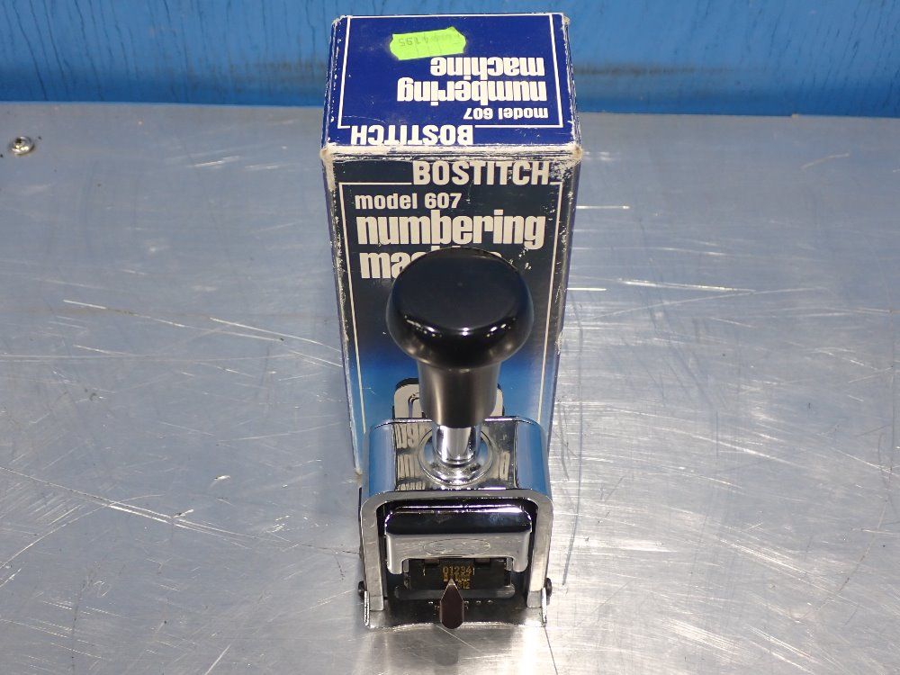 Bostitch Numbering Machine