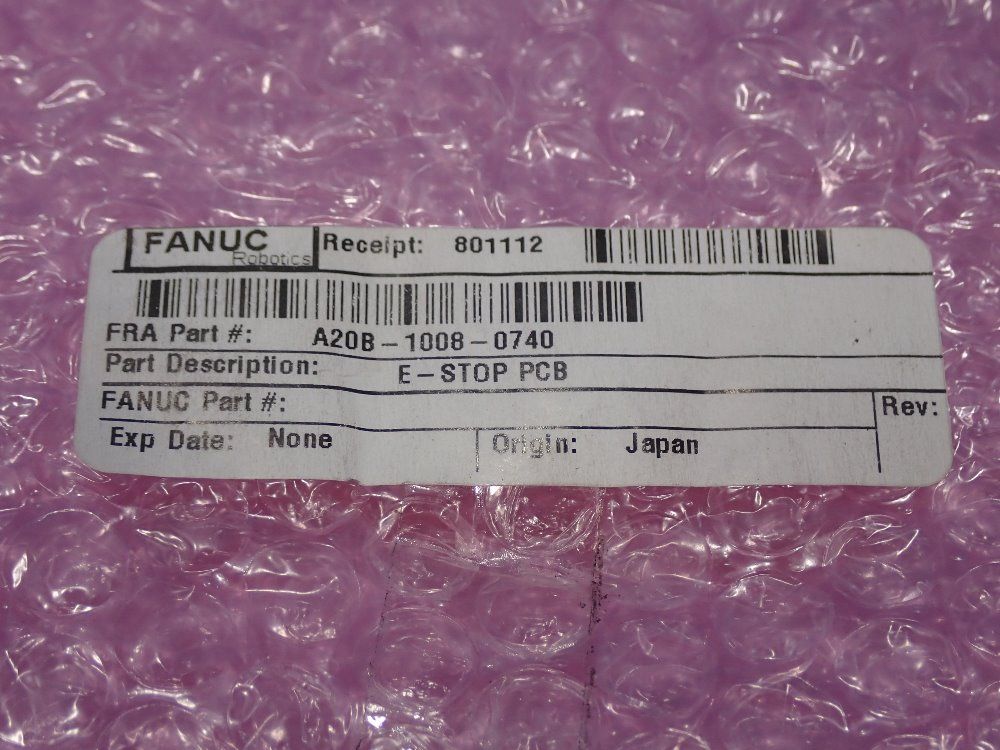 Fanuc E-stop Pcb - A20b-1008-0740