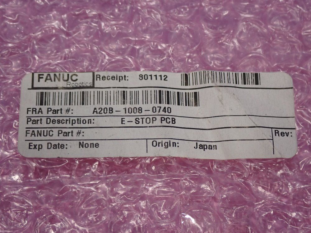 Fanuc E-stop Pcb - A20b-1008-0740