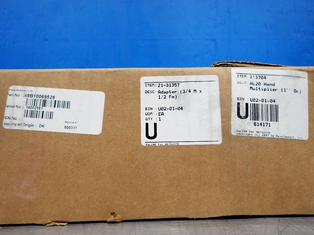 Alkitronic Ratio: 1:16 Hand Operated Torque Multiplier - Hg20