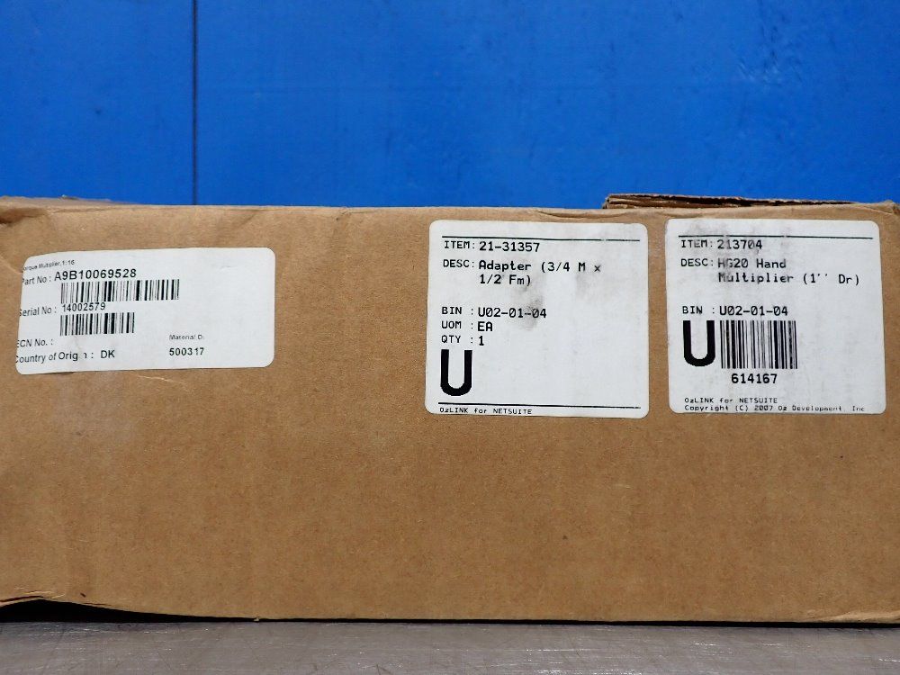 Alkitronic Ratio: 1:16 Hand Operated Torque Multiplier - Hg20