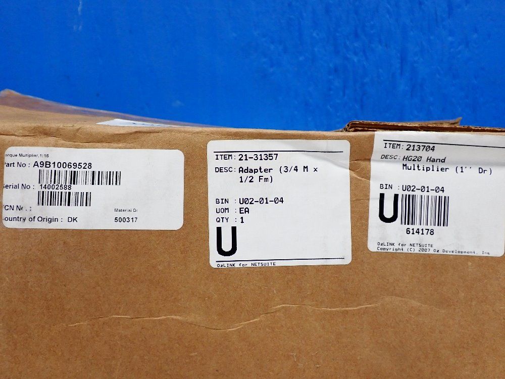 Alkitronic Ratio: 1:16 Hand Operated Torque Multiplier - Hg20