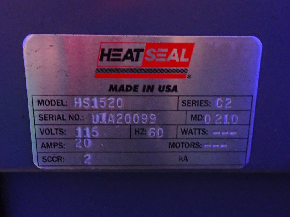 Heatseal Sealer - Hs1520