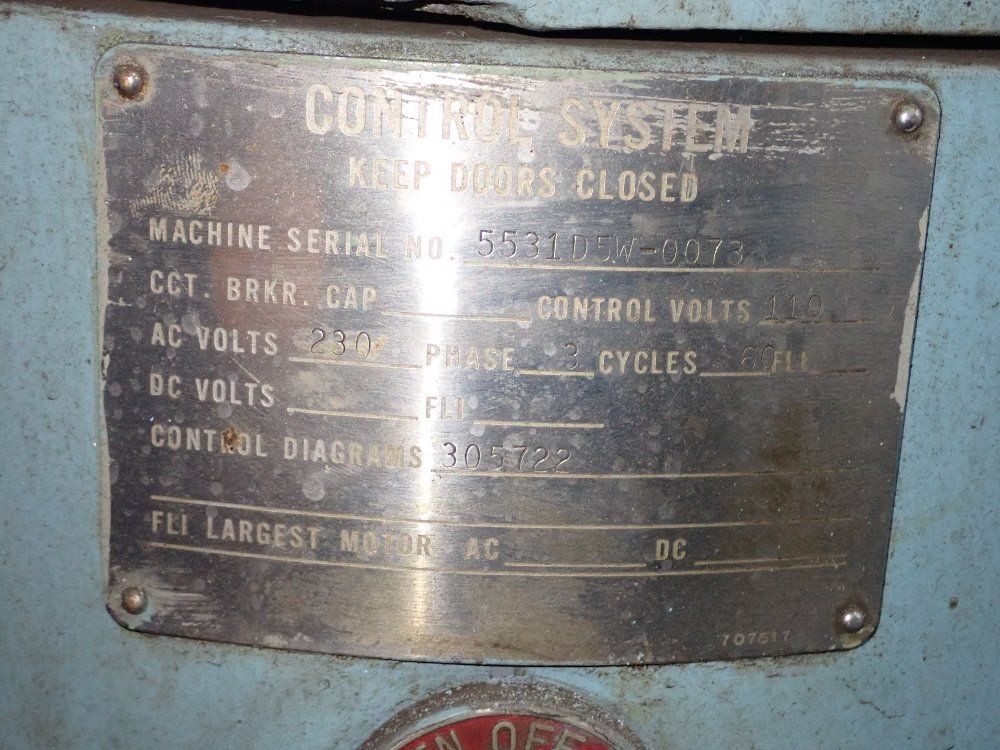 Cincinnati Vertical Mill