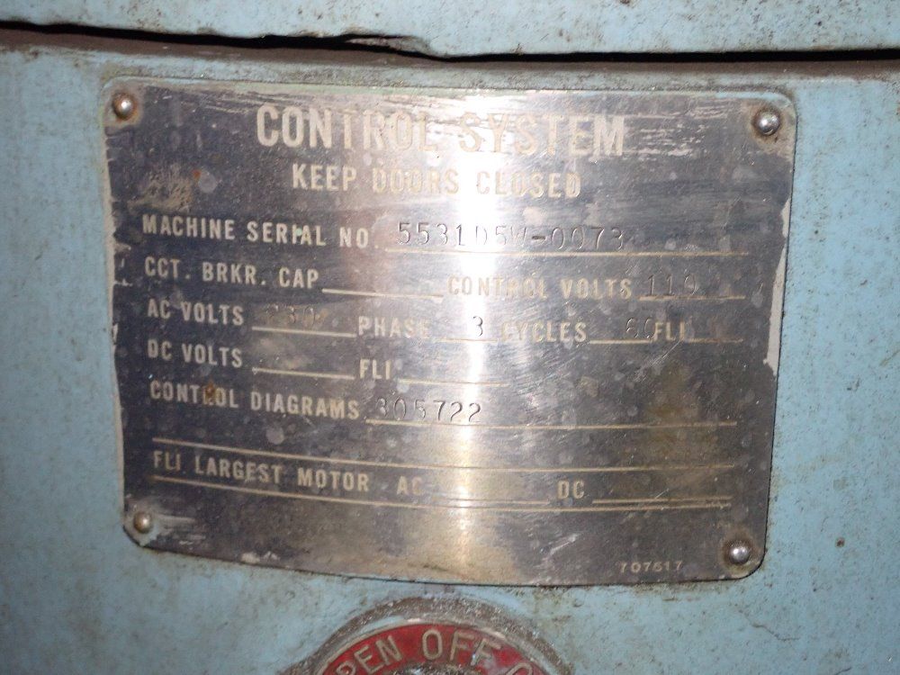 Cincinnati Vertical Mill