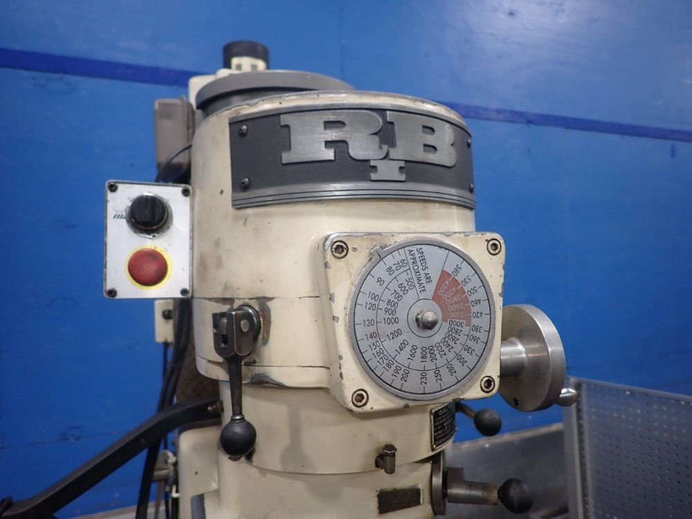 Rbi 9" X 42" Vertical Mill