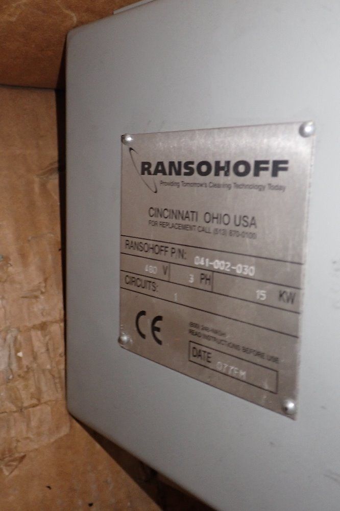 Ransohoff 1.5 Kw Immersion Heater
