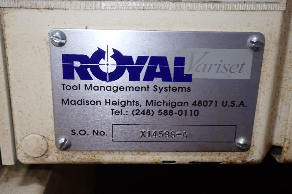 Royal Variset 34" X 79" Tool Management System