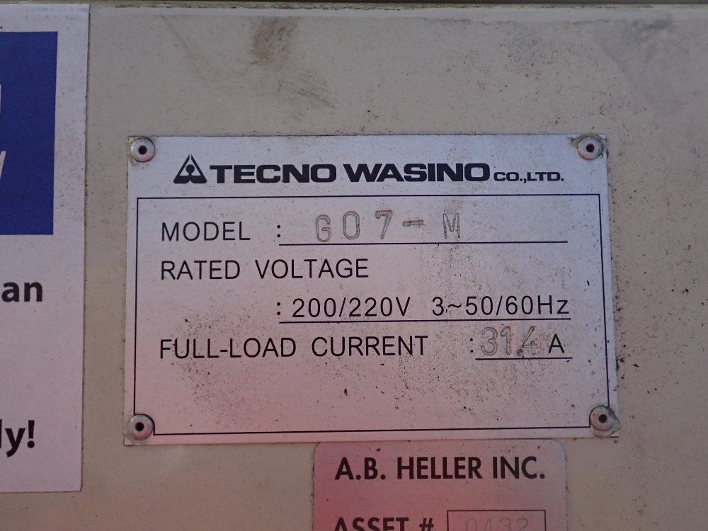 Tecno Wasino Inc 2005 Tecno Wasino Inc G07-m Cnc Lathe - G07-m