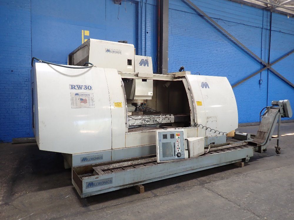 Milltronics 2000 Milltronics Rw30 Cnc Vmc