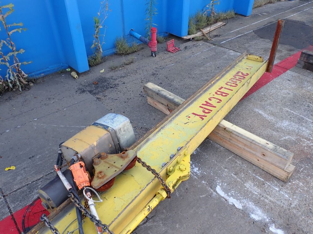 Gaffey 2000 Lbs Wall Mount Jib Crane