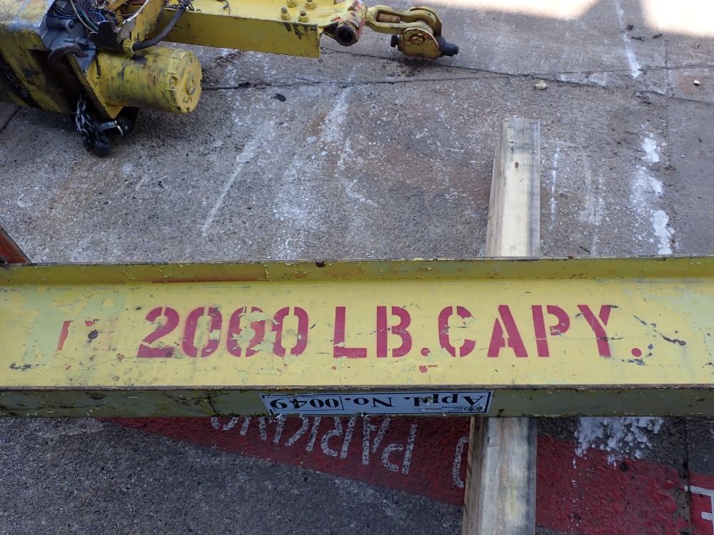 Gaffey 2000 Lbs Wall Mount Jib Crane