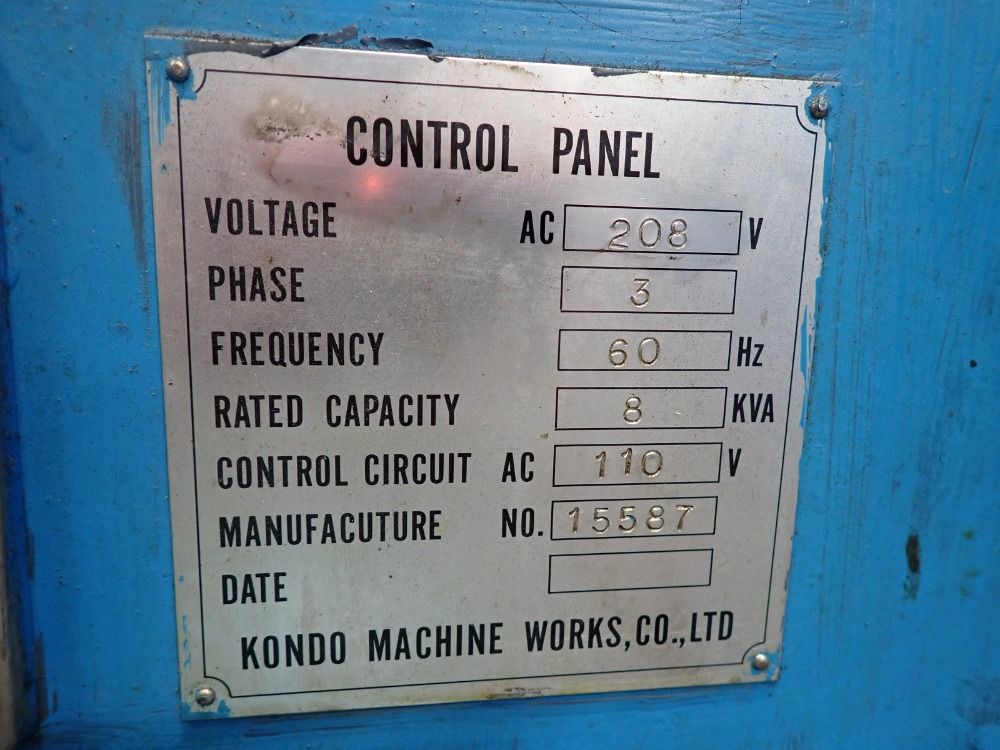 Kondo Kondo Ugk450 Hts Cylindrical Grinder