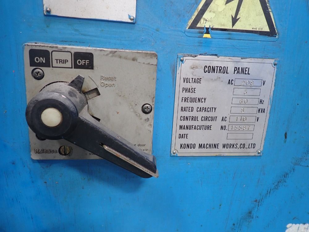 Kondo Kondo Ugk450 Hts Cylindrical Grinder
