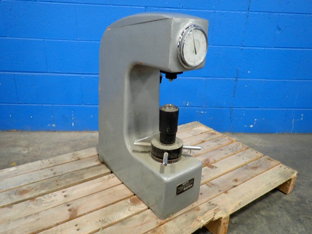 Used Accupro Rockwell Hardness Tester HGR Industrial Surplus