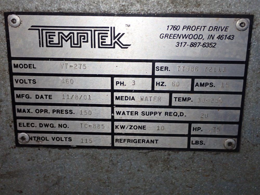Temptek Temperature Controller