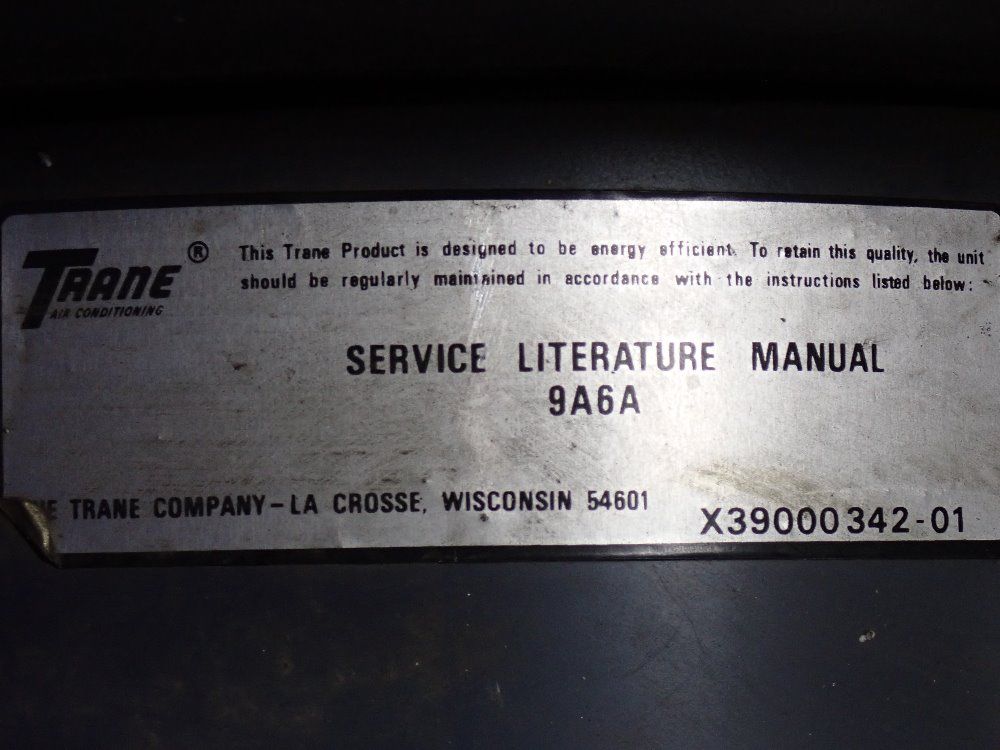 Trane Utility Fan