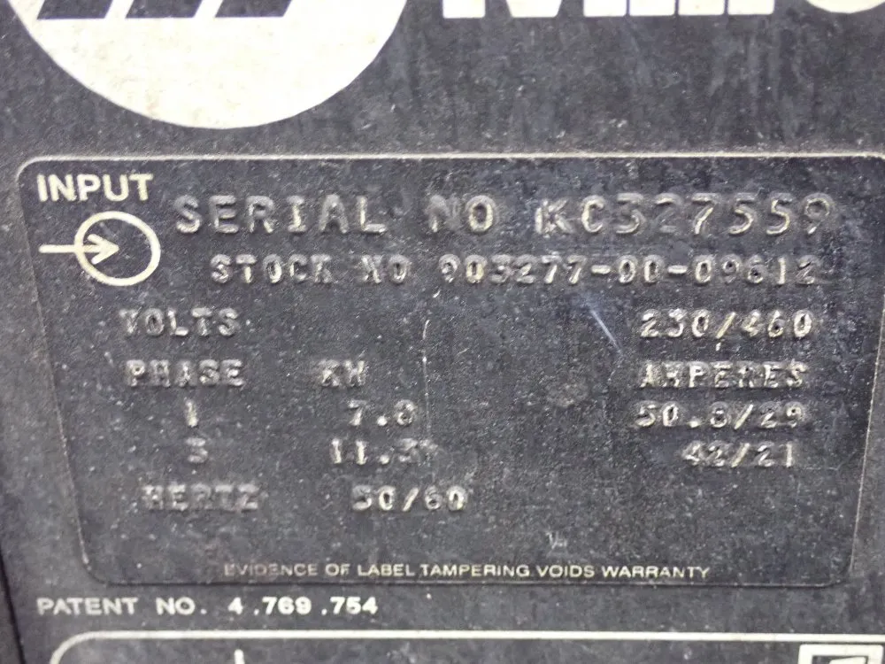 Miller Miller 300 Amp Dcinverter Arc Welder With Auto Link
