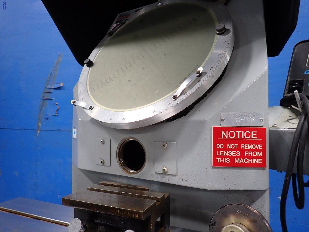 Used J&l J&l Classic 14f Optical Comparator HGR Industrial Surplus
