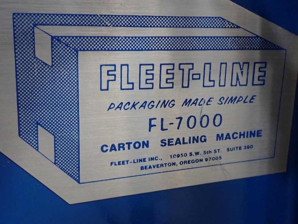 Fleetline Carton Sealing Machine - Fl-7000