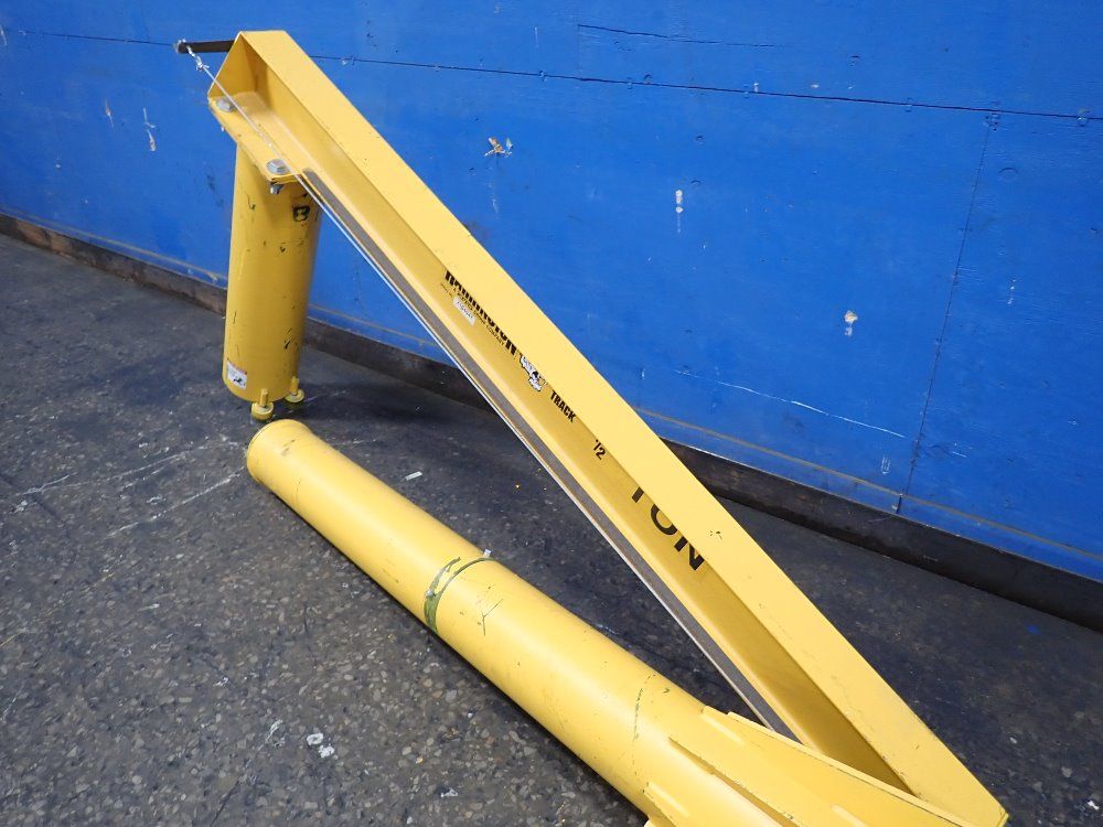 Used Harrington 1/2 Ton Jib Crane HGR Industrial Surplus