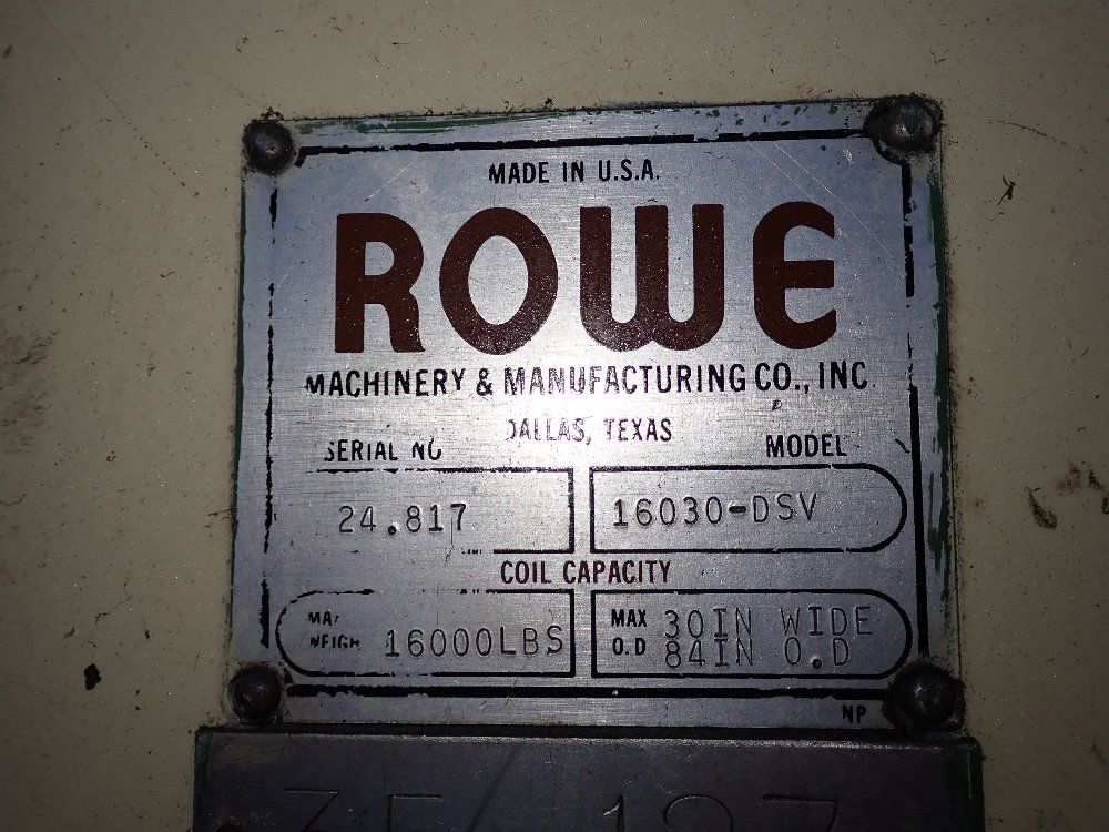 Rowe Rowe 16030dsv Coil Reel