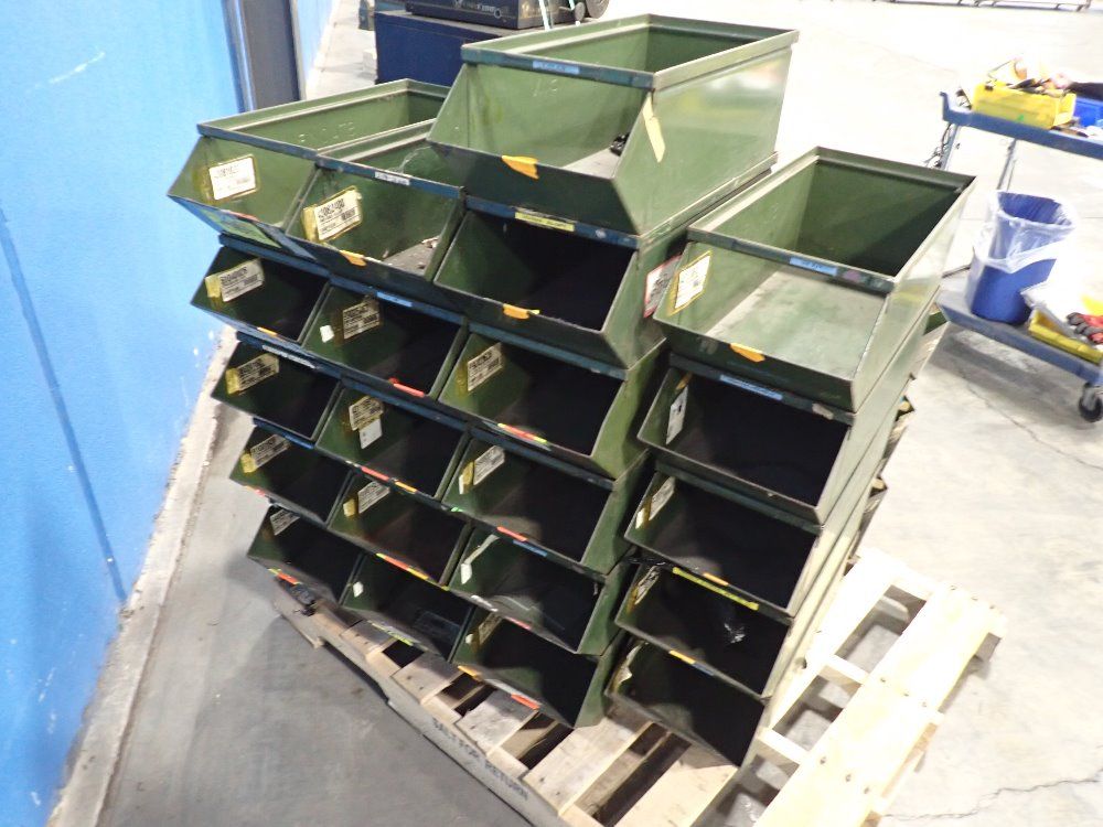 Used Metal Bins HGR Industrial Surplus