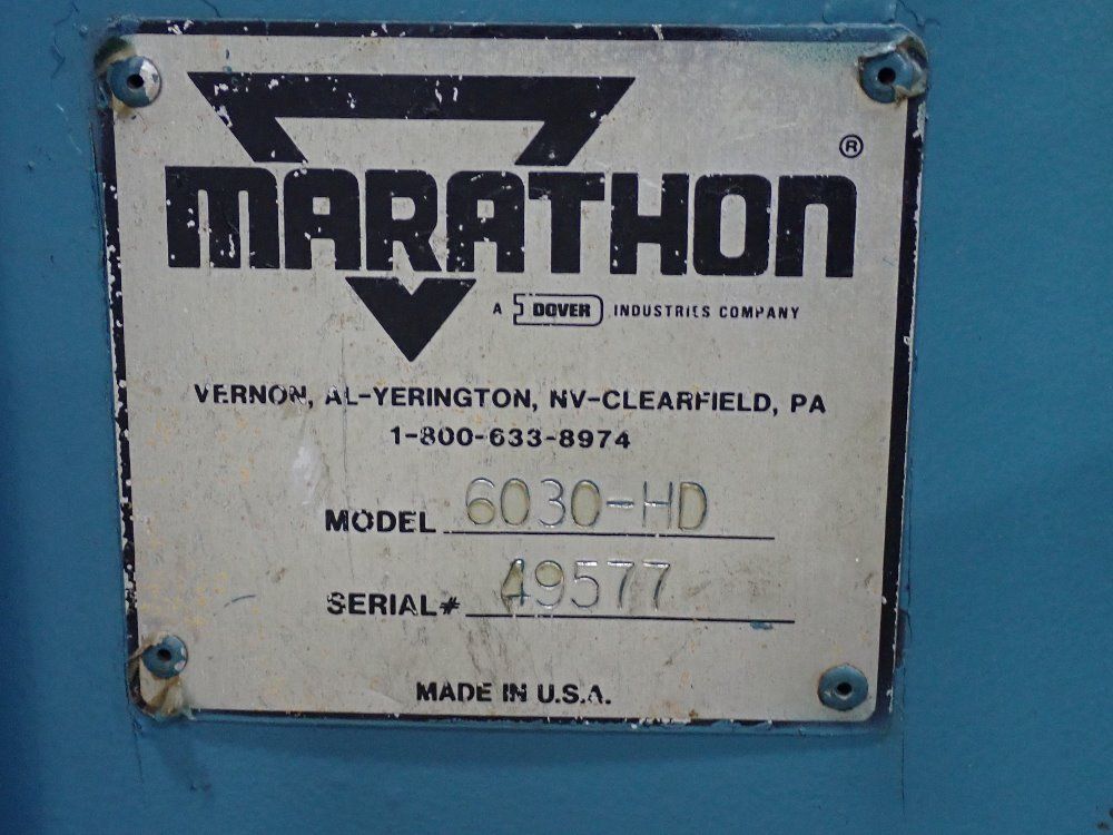 Marathon Marathon 6030hd Baler