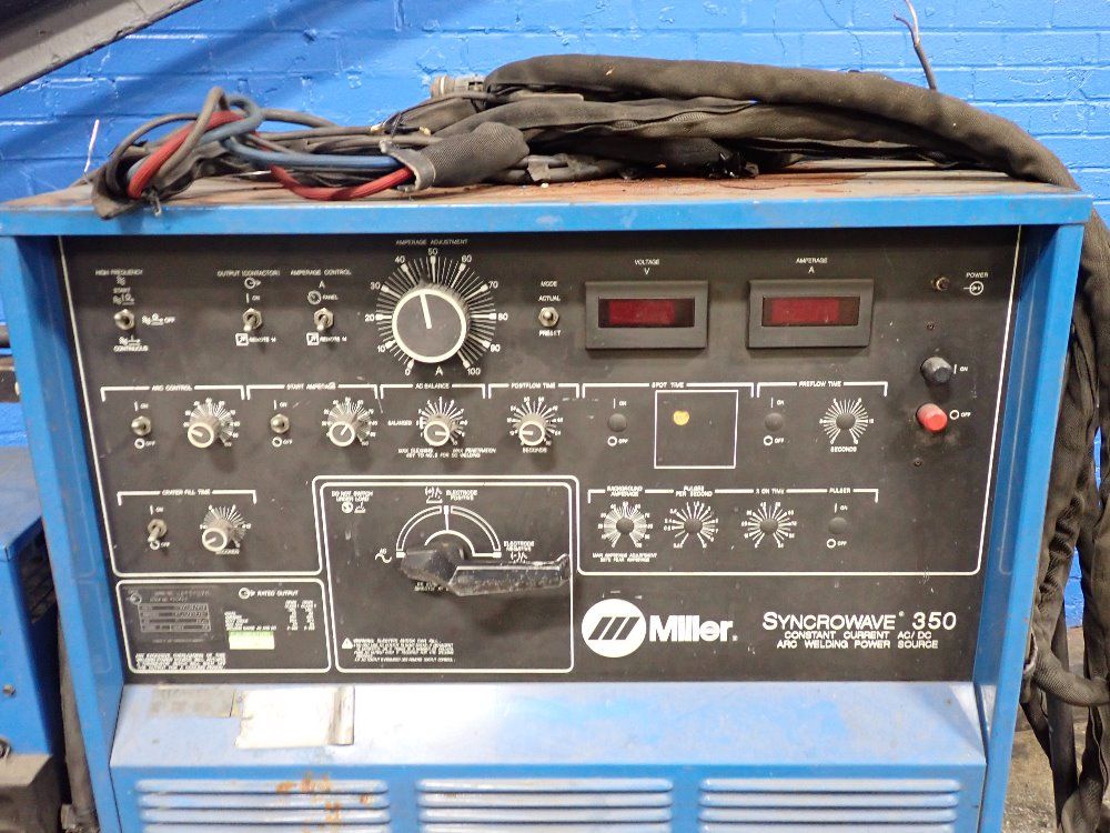 Used Miller Miller Syncrowave 350 Welder | HGR Industrial Surplus