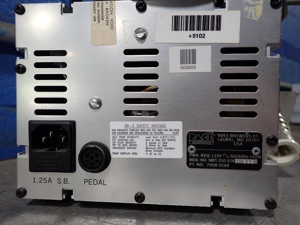 Pace Soldering Iron