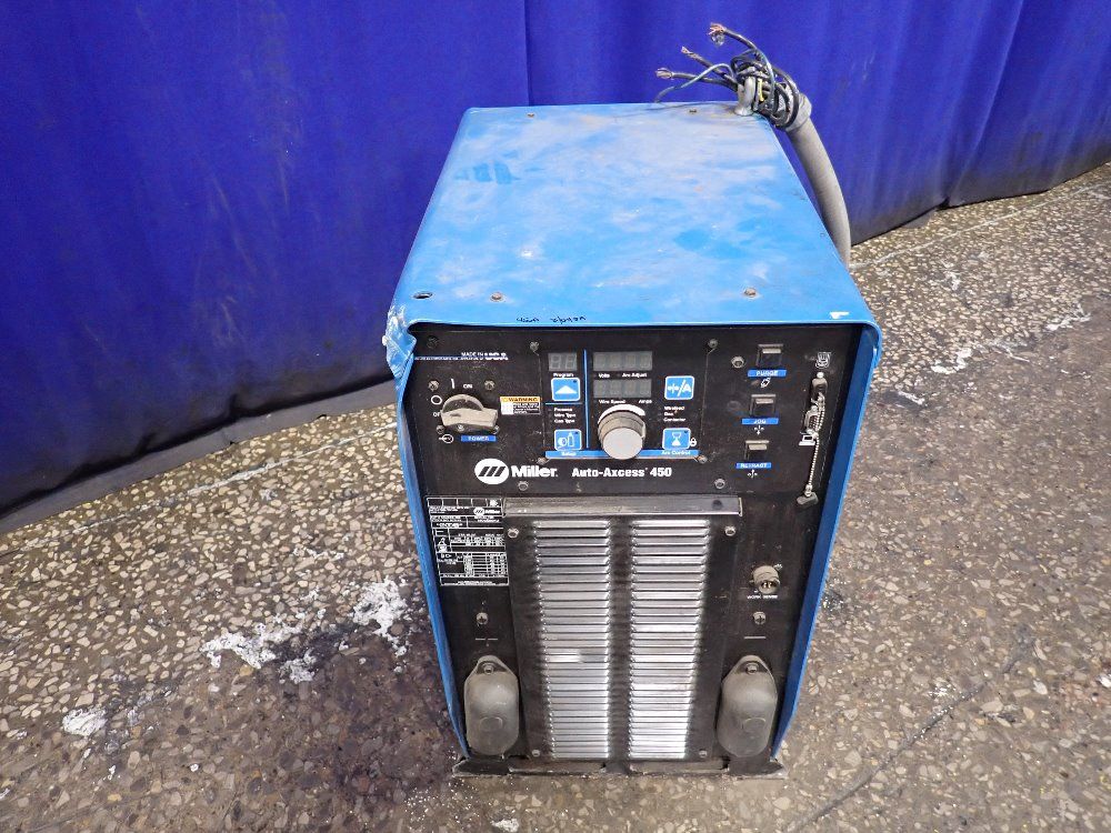 Used Miller Miller Autoaxcess 450 Welder HGR Industrial Surplus