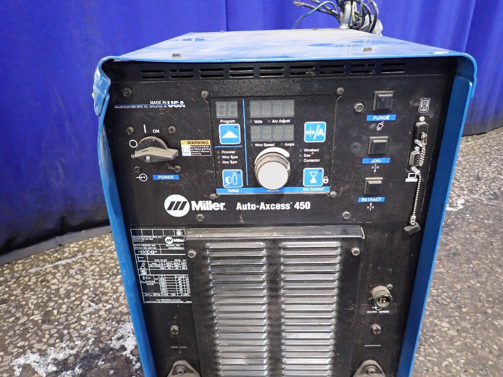 Used Miller Miller Auto-axcess 450 Welder | HGR Industrial Surplus