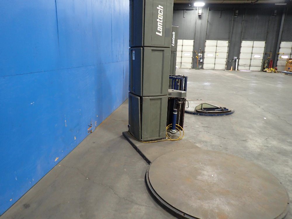 Used Lantech Lantech Stretch Wrap Machine HGR Industrial Surplus