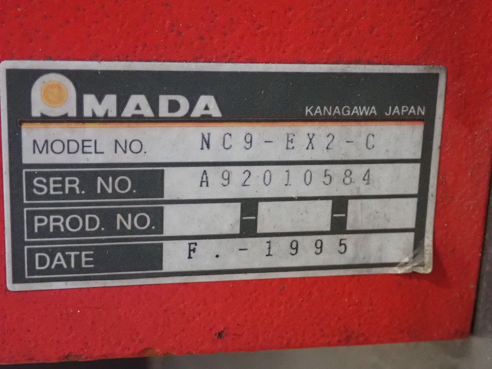 Amada 1995 Amada Rg50 Press Brake