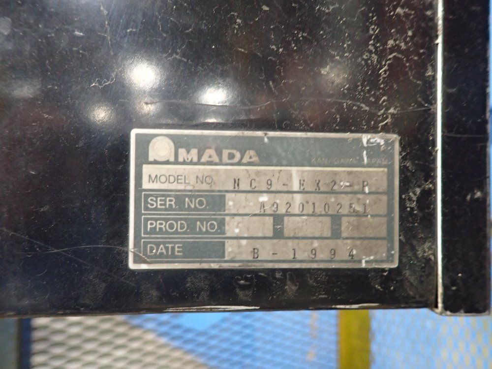 Amada 1994 Amada Rg80 Press Brake