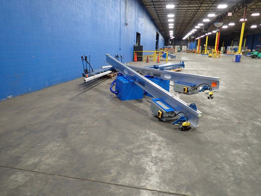 Used Gorbel/synergy Gorbel 500 Lbs Bridge Crane With Vacuum Lifts...