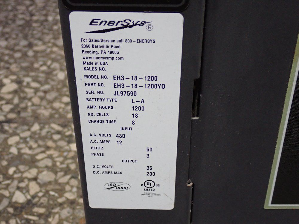 Enersys Battery Charger