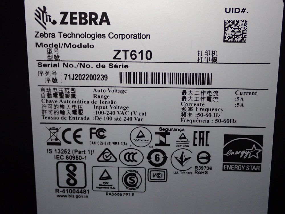 Zebra Label Printer