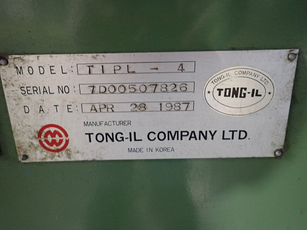 Tongil 1987 Tongil Tipl4 Lathe