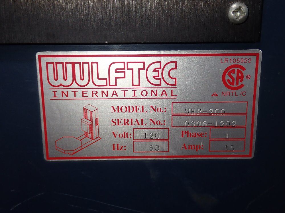 Wulftec Wulftec Whp200 Stretch Wrapper