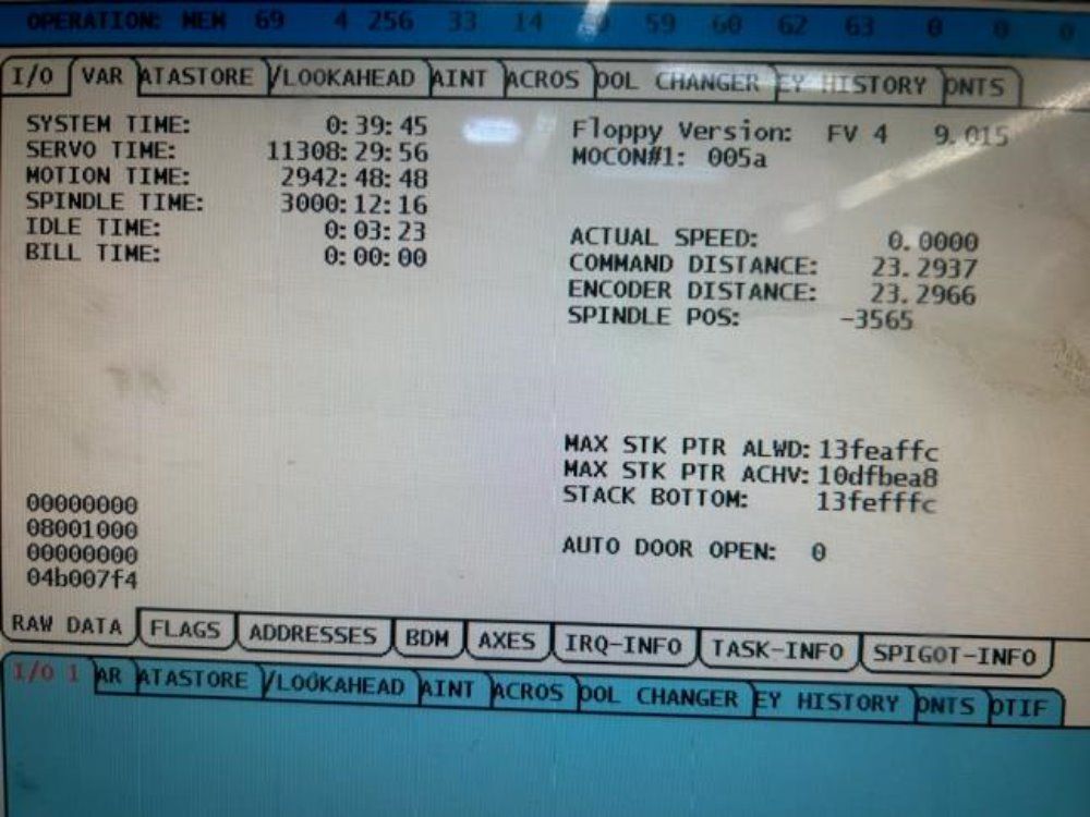 Haas 2009 Haas Vf650 Cnc Vmc