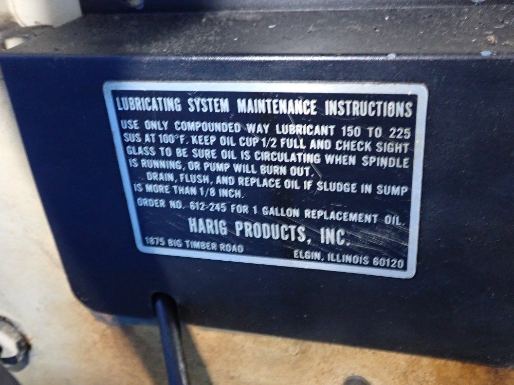 Harig Surface Grinder